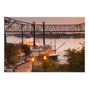 USA, Mississippi, Natchez. Natchez Under the Photo Print