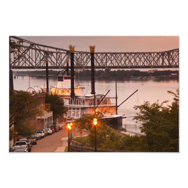 USA, Mississippi, Natchez. Natchez Under the Photo Print (Front)