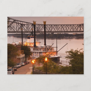 USA, Mississippi, Natchez. Natchez Under the Postcard