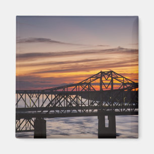 USA, Mississippi, Vicksburg. I-20 Highway and Magnet
