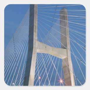 USA, Missouri, Cape Girardeau: The Bill 2 Square Sticker