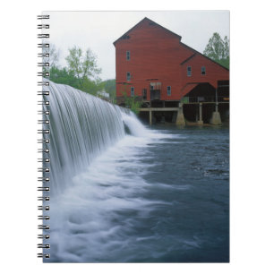 USA, Missouri, Ozark County, Rockbridge Mill Spiral Notebook