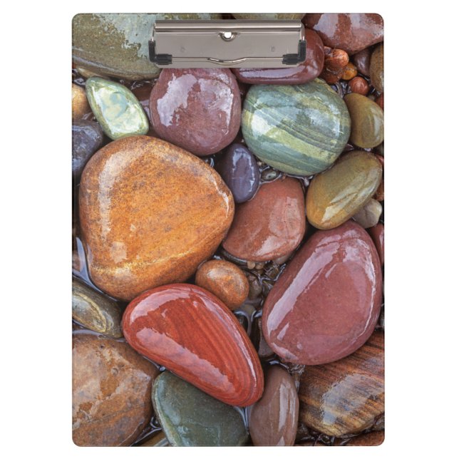 USA, Montana, Clark Fork River, Stones 2 Clipboard (Front)