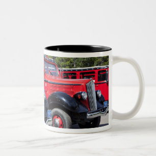 USA, Montana, East Glacier Park, gateway to Two-Tone Coffee Mug
