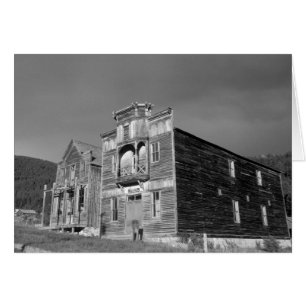 USA, Montana, Elkhorn Fraternity Hall meeting