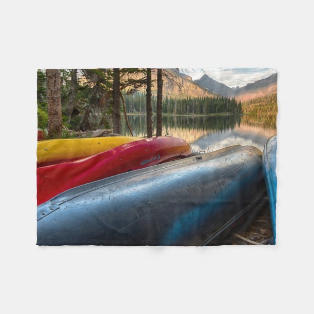 USA, Montana, Glacier National Park 3 Fleece Blanket (Front (Horizontal))