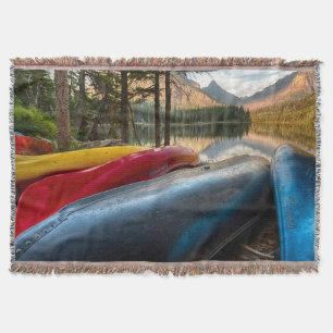 USA, Montana, Glacier National Park 3 Throw Blanket