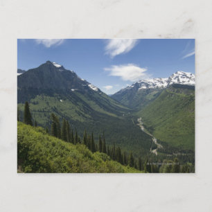 USA, Montana, Glacier National Park, scenic Postcard