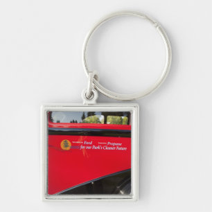 USA, Montana, Glacier National Park, Vintage Key Ring