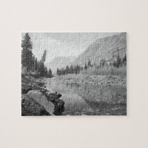 USA, Montana, scenic Jigsaw Puzzle