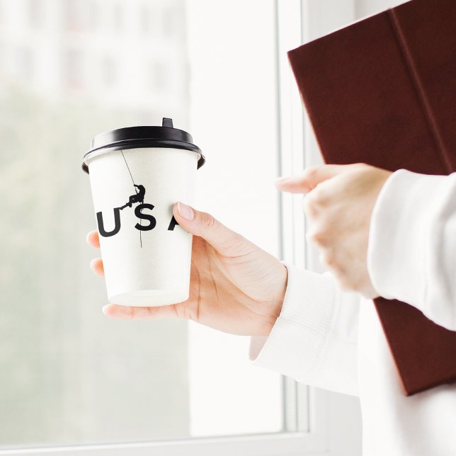 USA mountain climbing Paper Cups (Creator Uploaded)