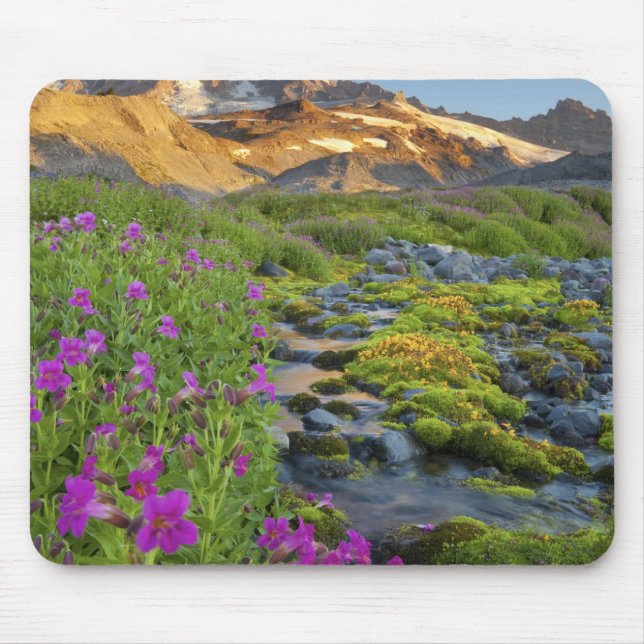 USA, Mt. Rainier National Park, Washington. Mouse Pad (Front)
