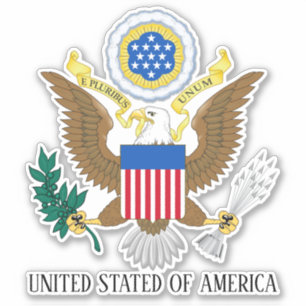 USA National Coat Of Arms Patriotic