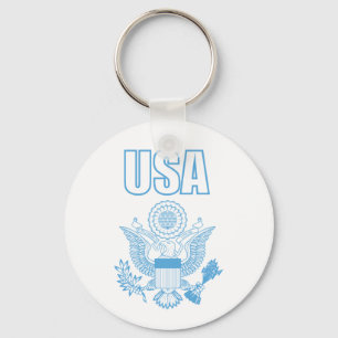 USA national emblem Key Ring