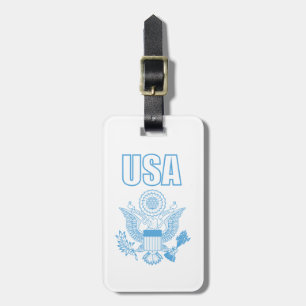 USA national emblem Luggage Tag