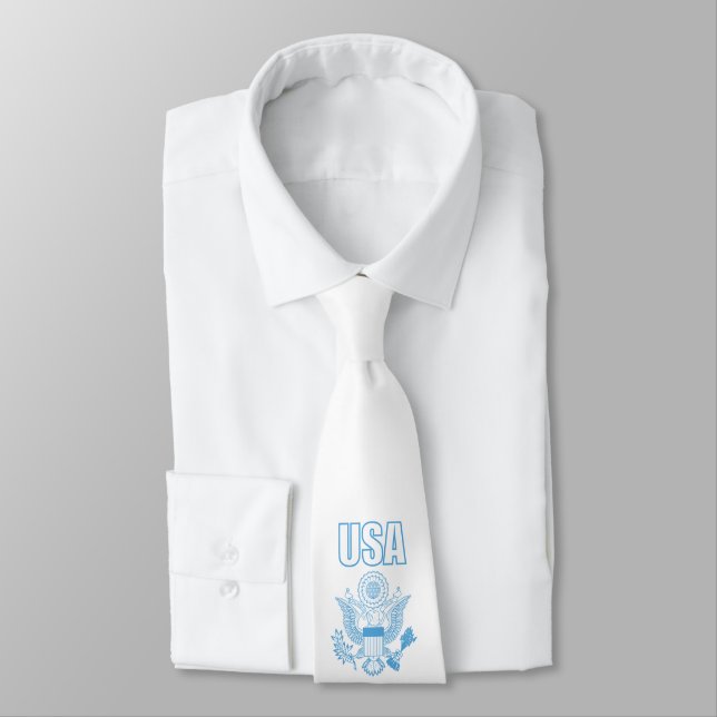 USA national emblem Tie (Tied)