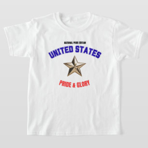 USA National Pride Edition Kids' Basic T-Shirt