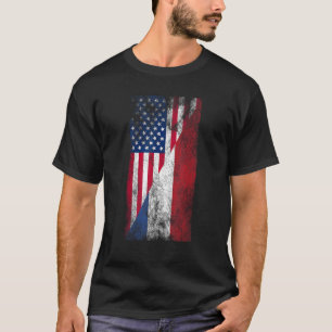 USA Netherlands Flags United States of America Dut T-Shirt