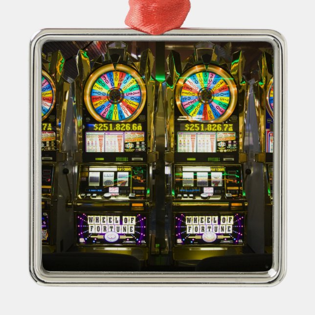 USA, Nevada, Las Vegas. McCarran International Metal Tree Decoration (Front)