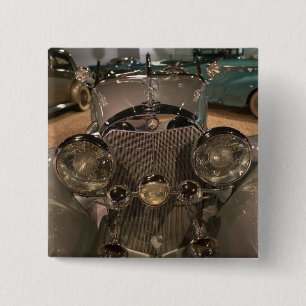 USA, Nevada_Reno: National Automobile Museum 2 15 Cm Square Badge