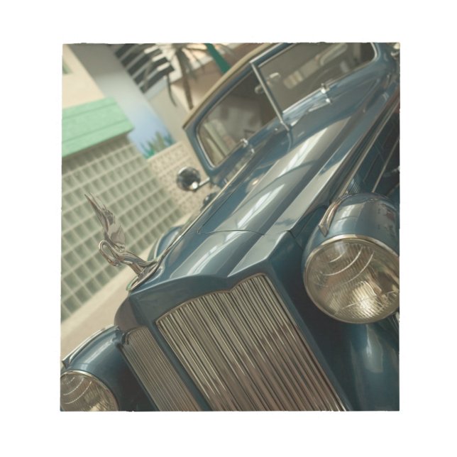 USA, Nevada_Reno: National Automobile Museum Notepad (Front)
