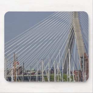 USA, New England, Massachusetts, Boston, boats Mouse Pad