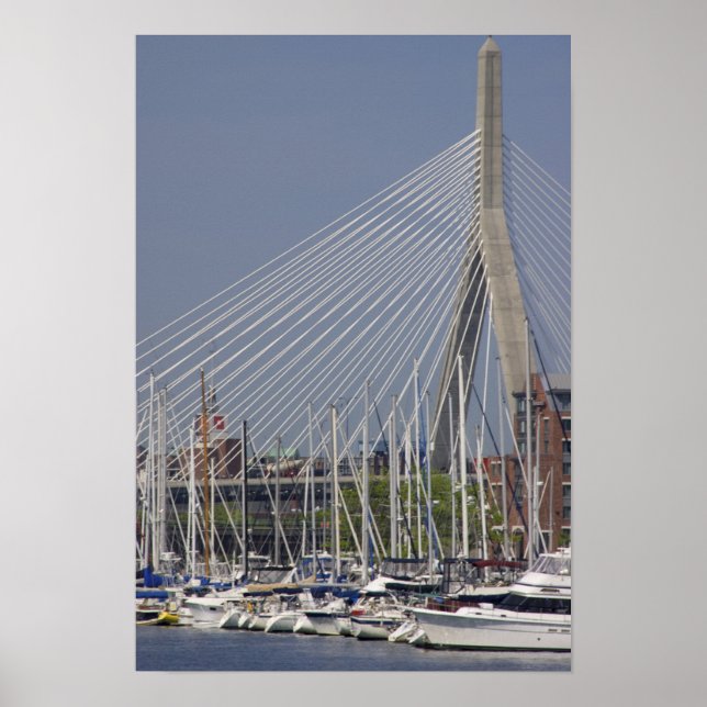 USA, New England, Massachusetts, Boston, boats Poster (Front)