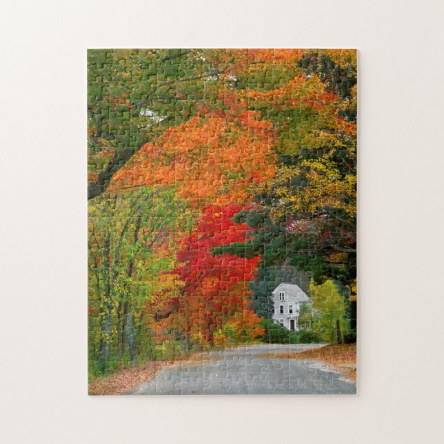 USA, New England, New Hampshire, Andover Jigsaw Puzzle (Vertical)