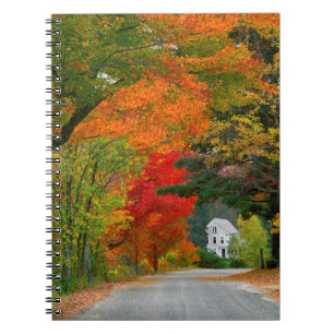 USA, New England, New Hampshire, Andover Spiral Notebook