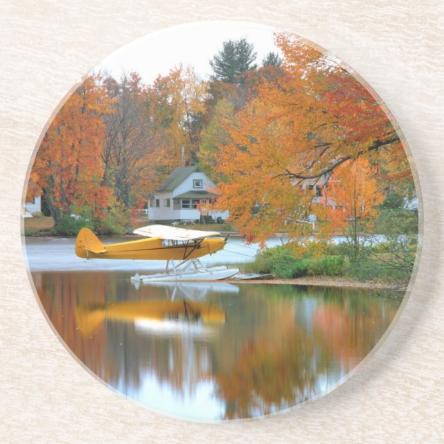USA, New England, New Hampshire. Float Plane Coaster (Front)