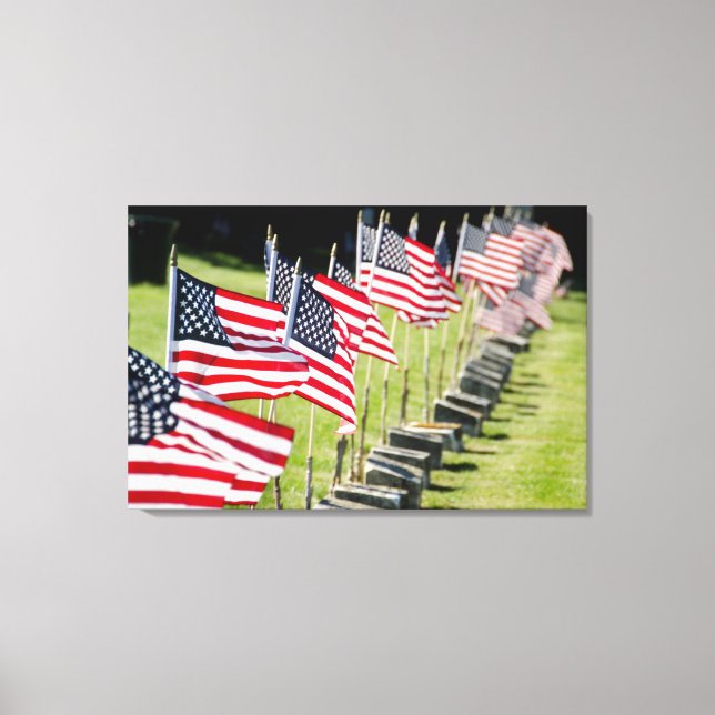 USA, New England, Rhode Island, Bristol Canvas Print (Front)