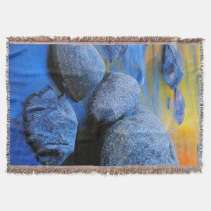 USA, New Hampshire, White Mountain National Throw Blanket