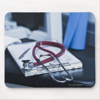 USA, New Jersey, Jersey City, Close up of 2 Mouse Pad
