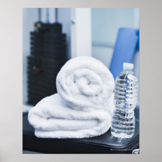 USA, New Jersey, Jersey City, Close up of towel Poster