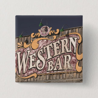 USA, New Mexico, Cloudcroft: Mountain Town (el. 15 Cm Square Badge