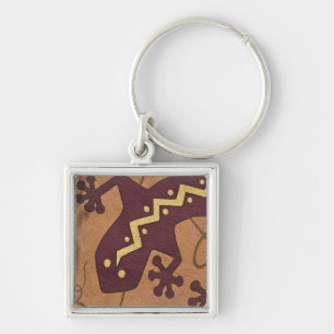 USA, New Mexico, Santa Fe. Close-up section of Key Ring