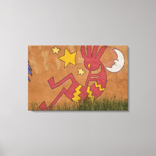 USA, New Mexico, Santa Fe. Wall mural of a Canvas Print