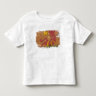 USA, New Mexico, Santa Fe. Wall mural of a Toddler T-Shirt