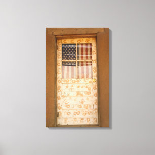 USA, New Mexico, Taos: Taos Indian Pueblo Canvas Print