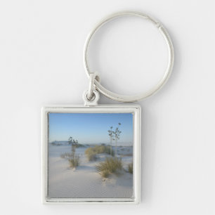 USA, New Mexico, White Sands National 2 Key Ring