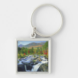 USA, New York. A waterfall in the Adirondack Key Ring