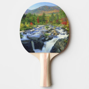 USA, New York. A waterfall in the Adirondack Ping Pong Paddle