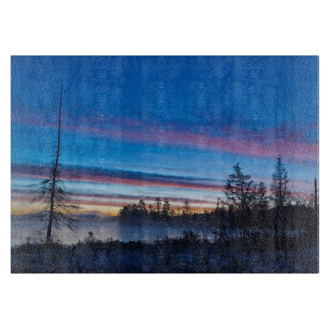 USA, New York, Adirondack Mountains Cutting Board (Front)