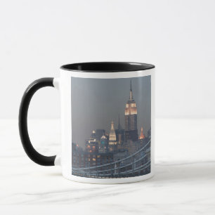 USA, New York City, View of Manhattan Bridge, Mug