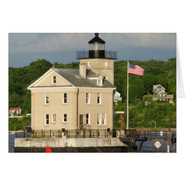 USA, New York, Kingston, Hudson River. Rondout (Front Horizontal)