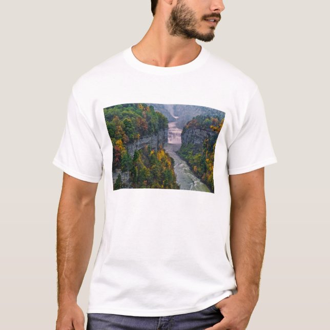 USA, New York, Letchworth State Park. River and T-Shirt (Front)