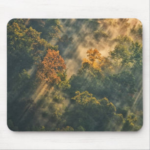 USA, New York, Letchworth State Park. Sunrise Mouse Pad