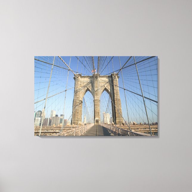USA, New York, New York City, Brooklyn: Canvas Print (Front)