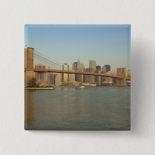 USA, New York, New York City, Manhattan: 13 15 Cm Square Badge