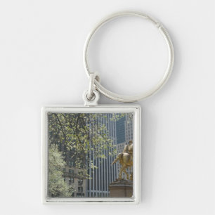 USA, New York, New York City, Manhattan: 16 Key Ring